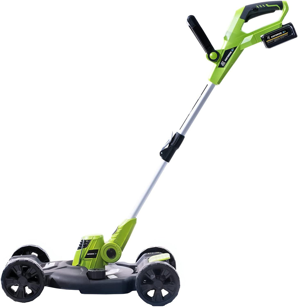 Earthwise LSTM2012-4 20-Volt 12-Inch Cordless String Trimmer/Mower, Black