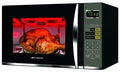 Emerson 1.2 CU. FT. 1100W Griller Microwave Oven with Touch Control,  Steel, MWG9115SB