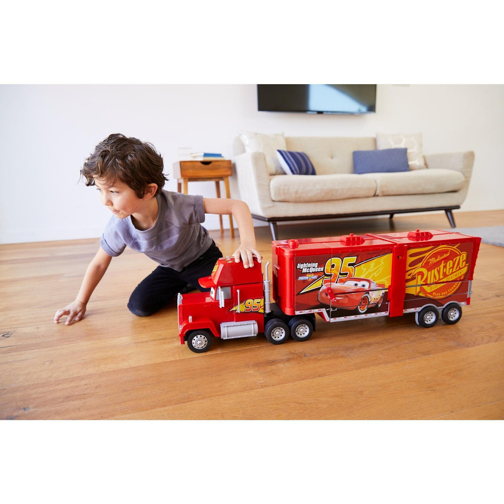 /Pixar Cars Super Track Mack 2-in-1 Transforming Play Set