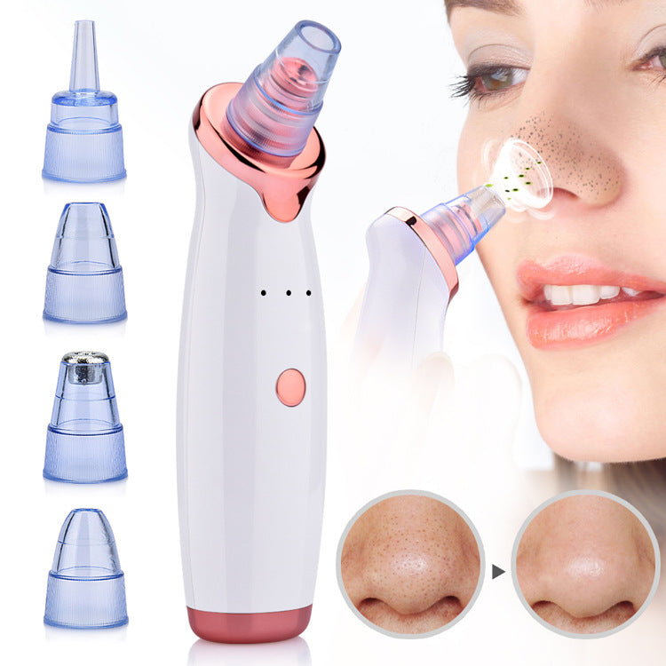 Multi-Functional Blackhead Remover Vacuum Tool For Pore Cleansing And Acne Treatment