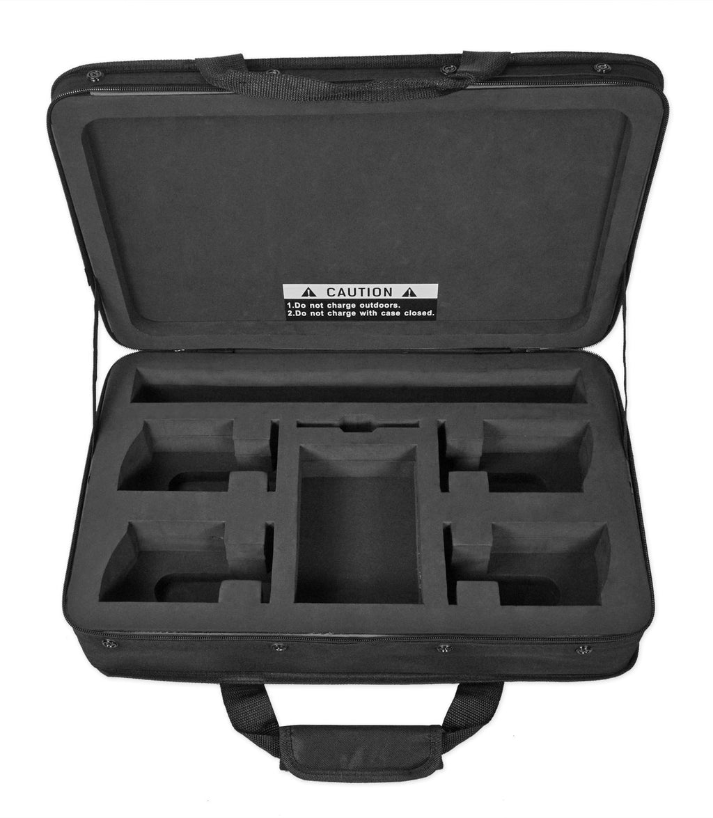 Chauvet Freedom Q1N 4) Pin Spot Wireless DMX Rechargeable Wash Lights+LED Fogger