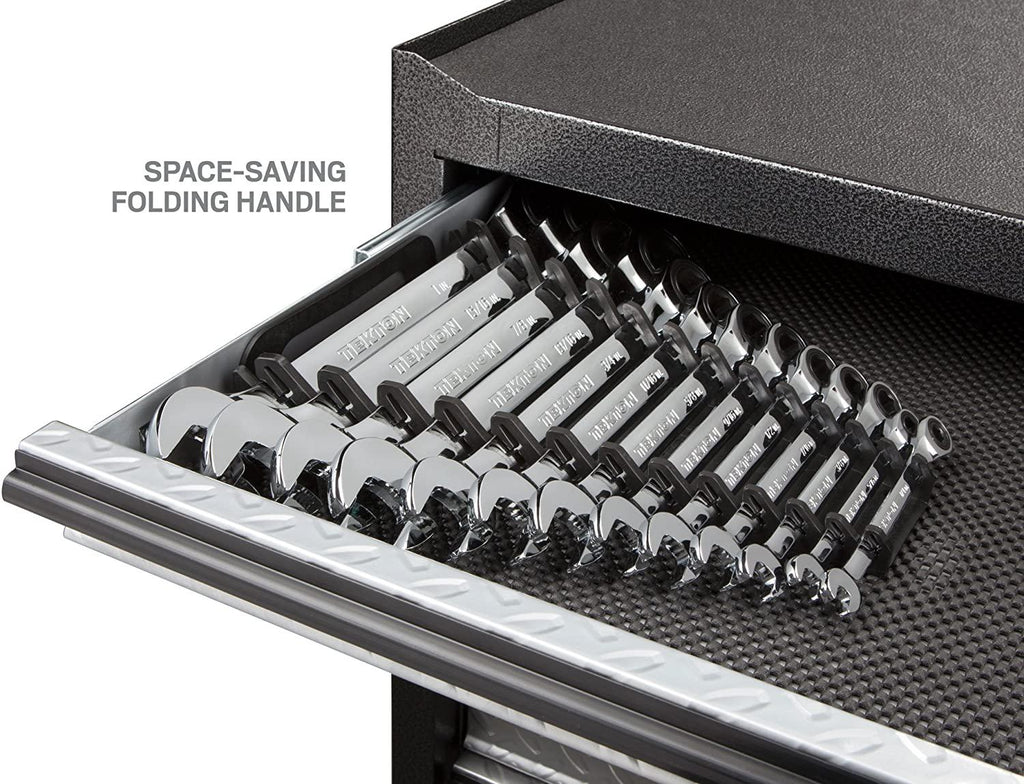 TEKTON Ratcheting Combination Wrench Set, 13-Piece (1/4-1 in.) - Holder | WRN53071