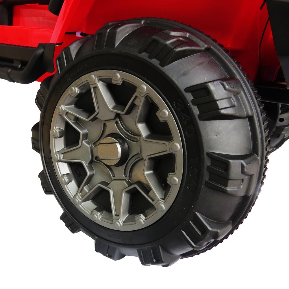 Clearance! 12V Powered Ride-on Cars, 12V Ride-On Toys with Remote, 3 Speeds, LED Lights, Double Doors, Safety Belt, Music, MP3 Player, Spring Suspension, Birthday Gift for 3-8 Boys &amp; Girls, S11117