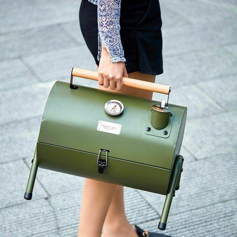 Barbecue Grill Portable Steel Durable Outdoor Travel CooCamping Accessories