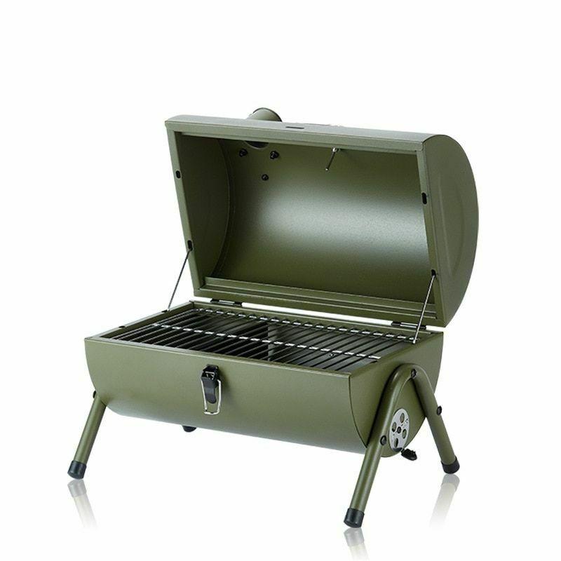 Barbecue Grill Portable Steel Durable Outdoor Travel CooCamping Accessories