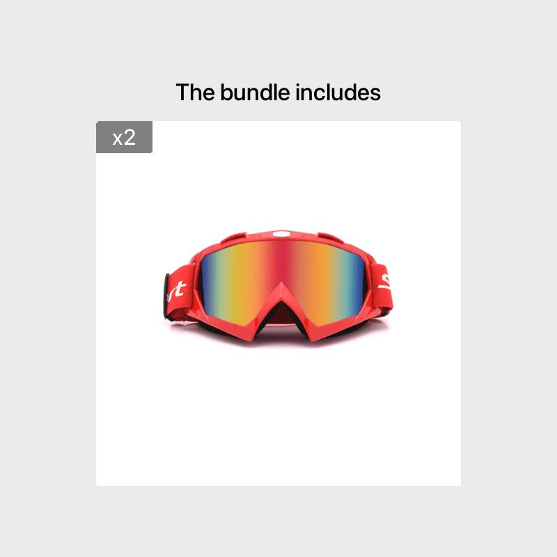 Windproof Motorcycle Glasses Sports Goggles, ATV Windbreak Sand Safety Goggles For Helmet Motorbike Motorcycles Goggles