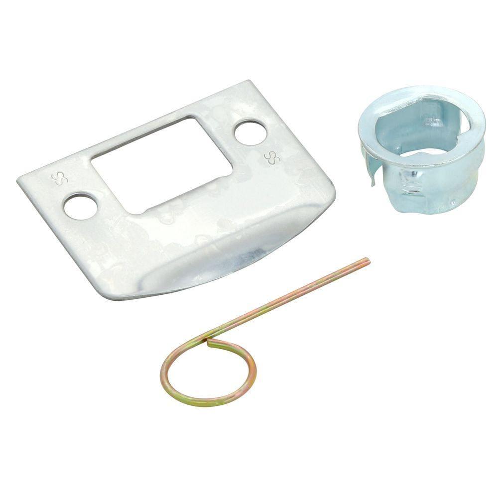 Accent Satin Nickel PassaHall/Closet Door Lever with Camelot Trim