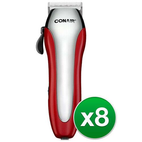 Conair HC221R Ultra Cut 23 Piece Hair Clipper Kit With Detachable Blades, 8 Pack