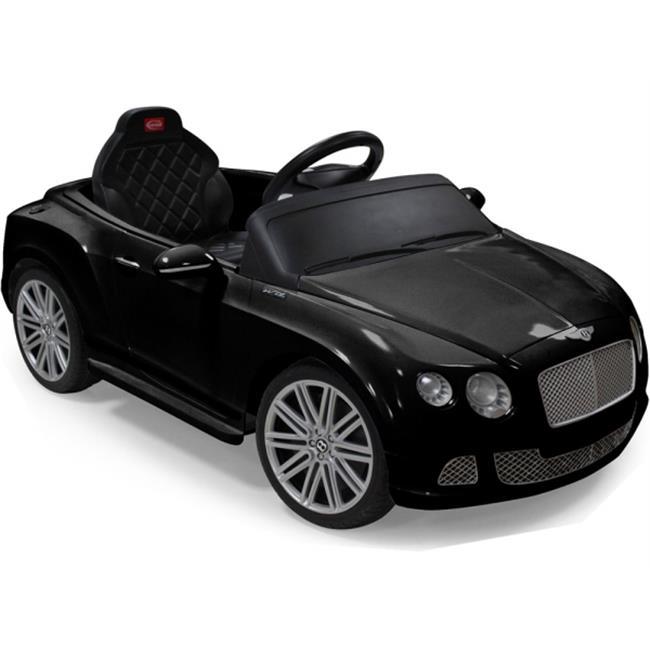 Rastar Bentley GTC Remote Controlled 12V Kids Battery Powered Ride On Car Black