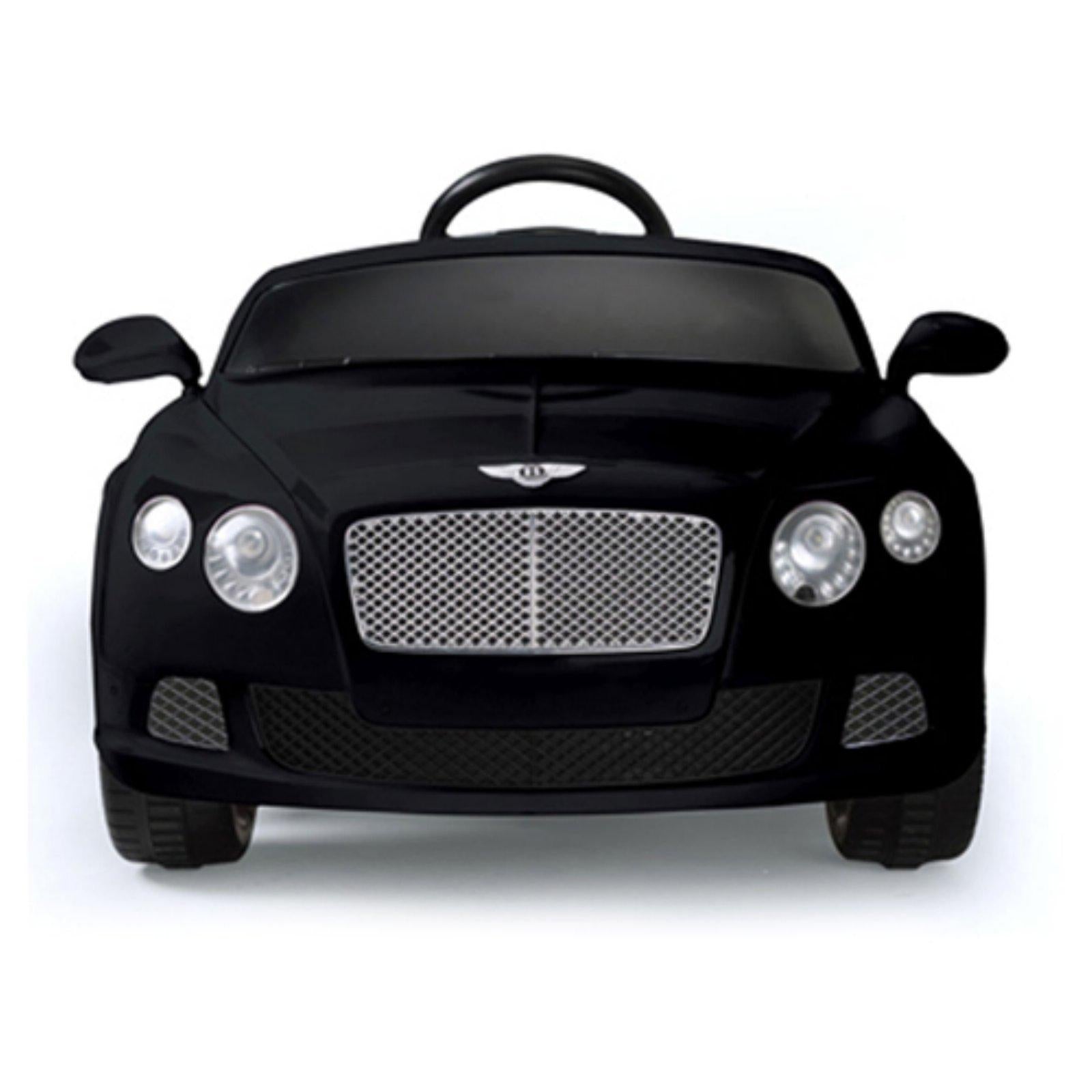 Rastar Bentley GTC Remote Controlled 12V Kids Battery Powered Ride On Car Black