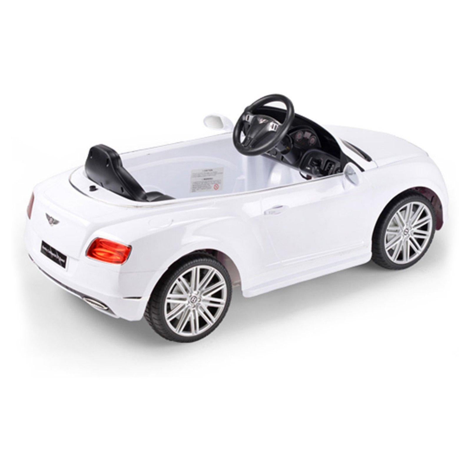 Rastar Bentley GTC Remote Controlled 12V Kids Battery Powered Ride On Car Black