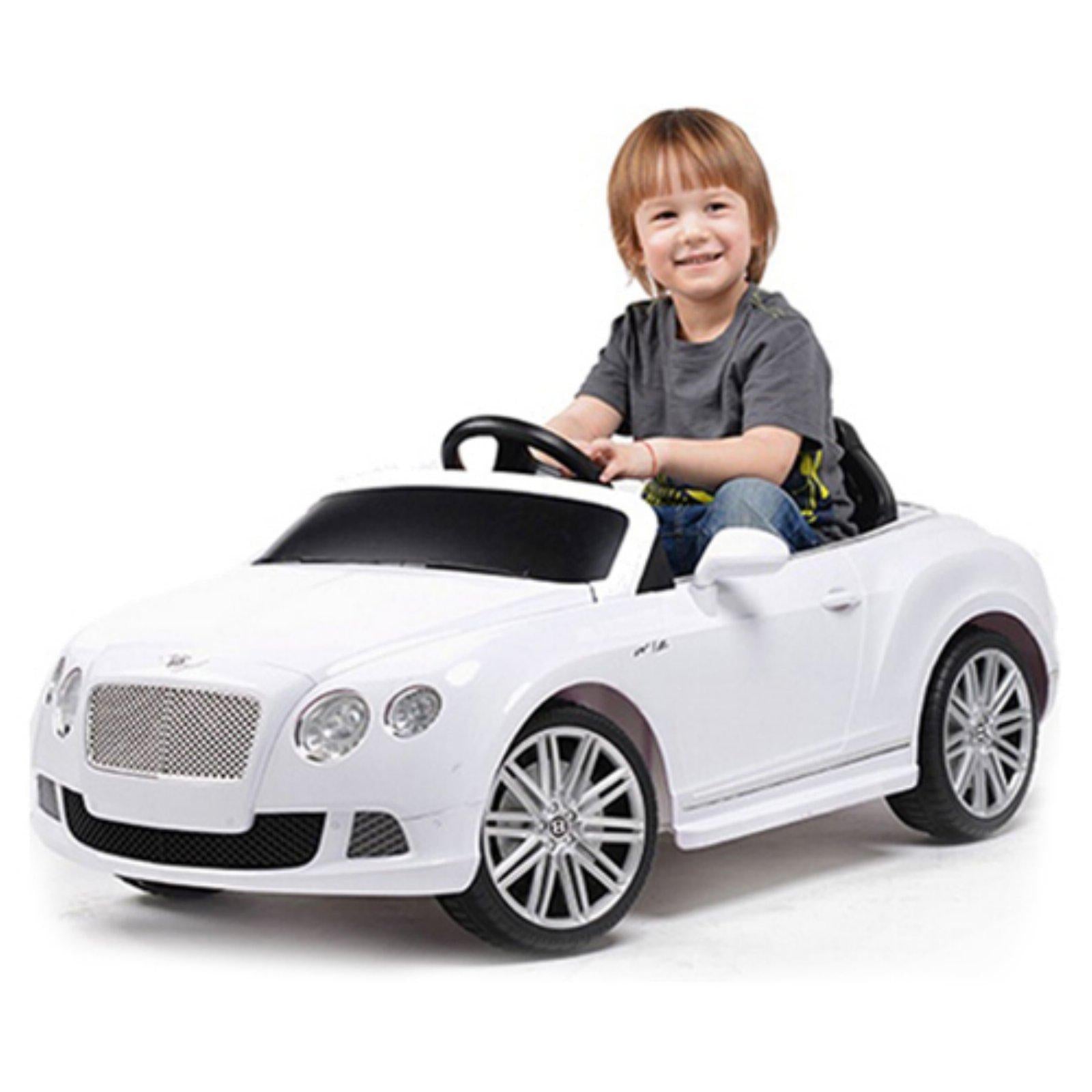 Rastar Bentley GTC Remote Controlled 12V Kids Battery Powered Ride On Car Black