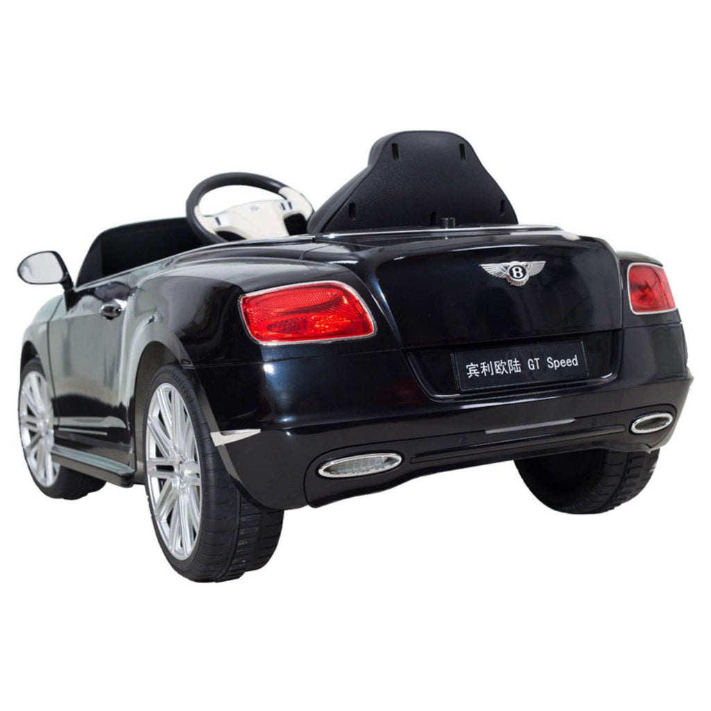 Rastar Bentley GTC Remote Controlled 12V Kids Battery Powered Ride On Car Black