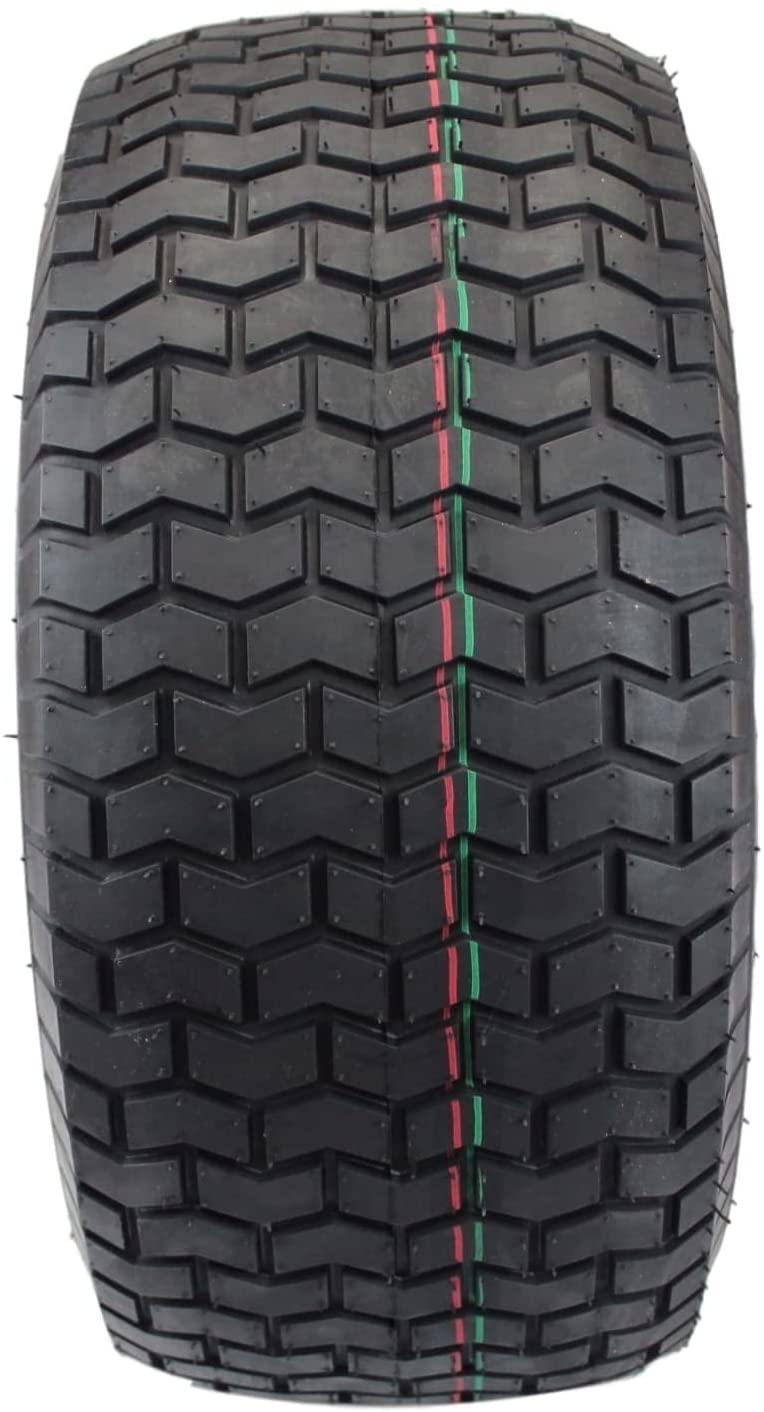 (Set of 2) 20x8.00-8 Tires & Wheels 4 Ply for Lawn & Garden Mower Turf Tires