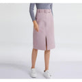 pencil skirt with elegant belt