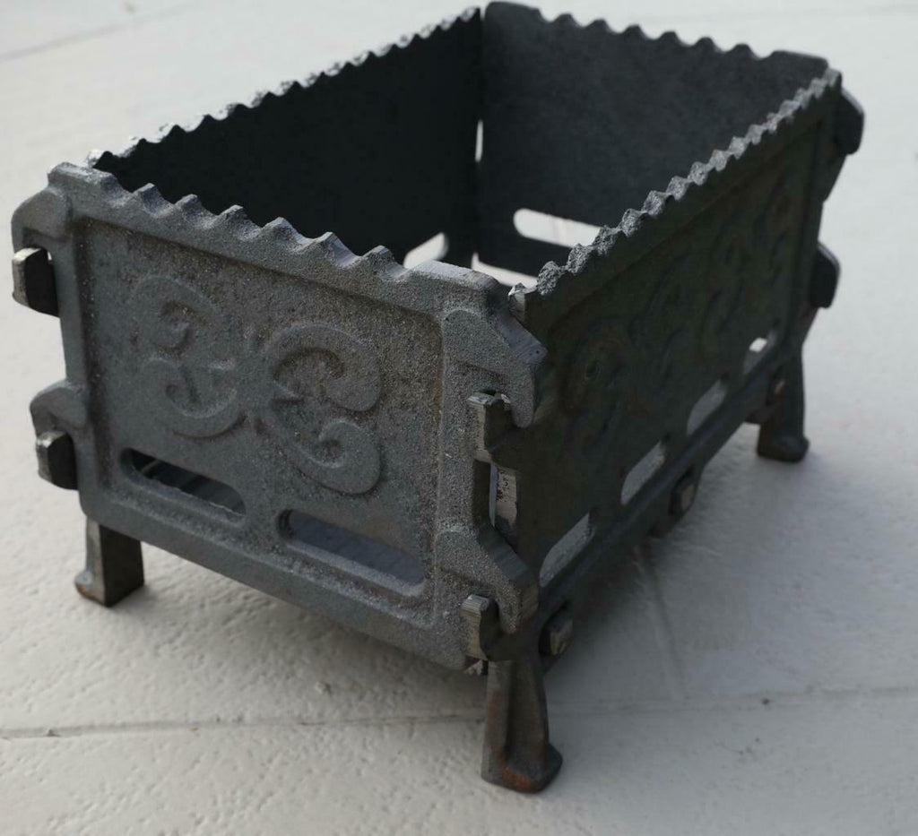 Mangal Russian Shashlyk BBQ Cast Iron Brazier Portable Barbeque Grill 17kg/37LB