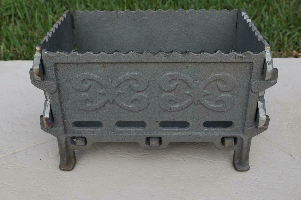 Mangal Russian Shashlyk BBQ Cast Iron Brazier Portable Barbeque Grill 17kg/37LB