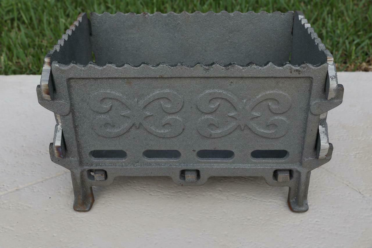 Mangal Russian Shashlyk BBQ Cast Iron Brazier Portable Barbeque Grill 17kg/37LB