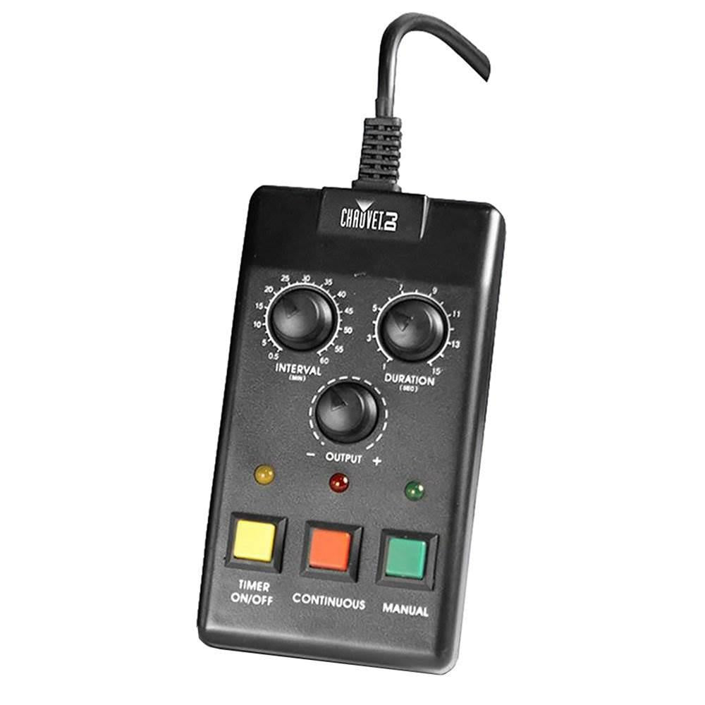 Chauvet DJ Hurricane 1200 1.0L Pro Fog/Smoke Machine with Wired Remote (4 Pack)