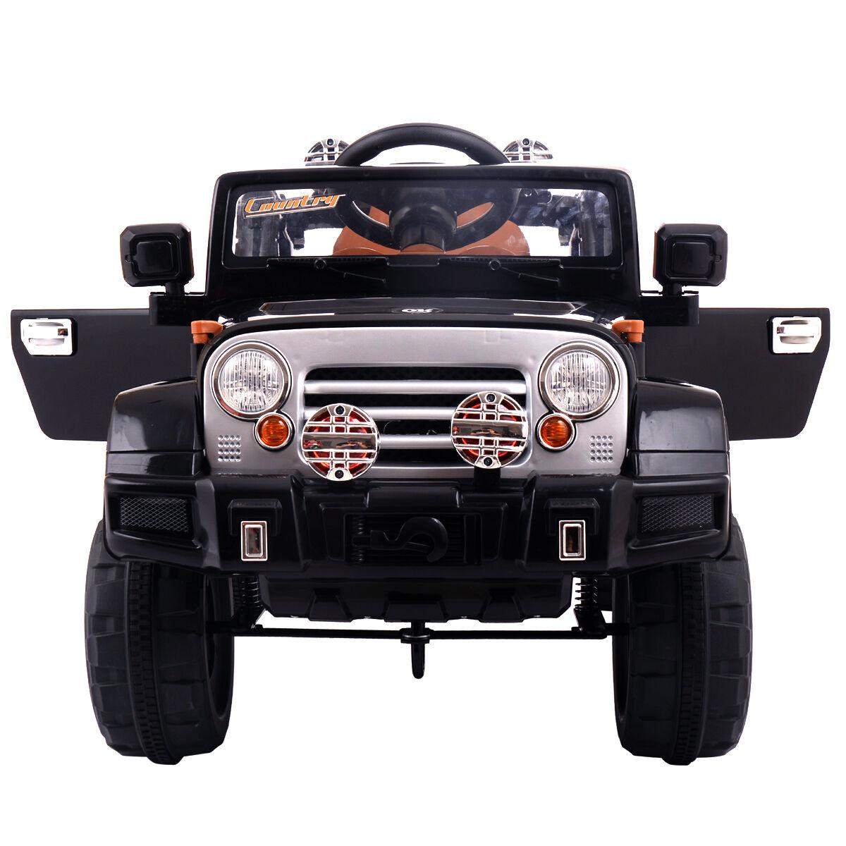 Lowestbest Electric Cars Toy for Kids, 6V Power Kids Electric Ride On Cars, Birthday Gift Ride-On Truck for Children Child, With MP3 LED Light