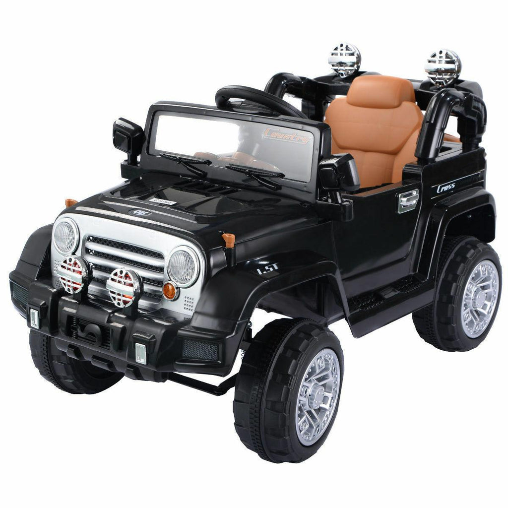 Lowestbest Electric Cars Toy for Kids, 6V Power Kids Electric Ride On Cars, Birthday Gift Ride-On Truck for Children Child, With MP3 LED Light