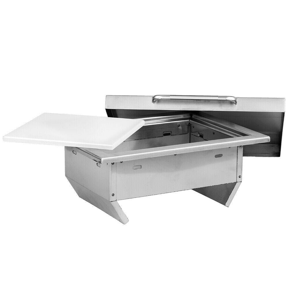 Steel Trash Chute, 14x16.5-Inches