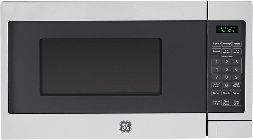 JES1072SHSS 0.7 Cu. Ft. Capacity Countertop Microwave Oven with Auto and Time Defrost, in  Steel