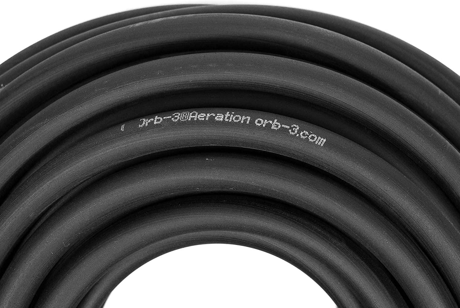 Orb-3 D630-375-100FTR MixAirTech Self-SinAeration Hose, 100 Feet, Black