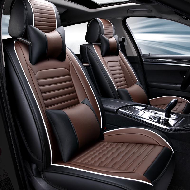 Universal Leather Four Seasons Car Seat Cover Cushion