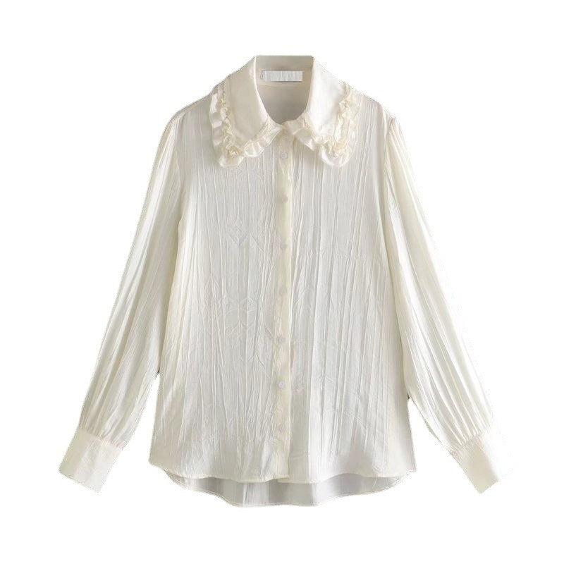 vintage lapel long sleeve