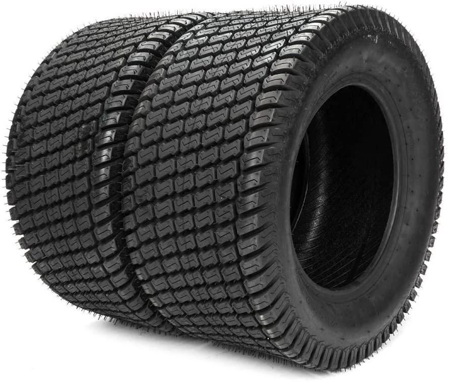 Parts-Diyer 2 PCS 23x10.50x12 Lawn Mower Golf Cart Garden Tires Turf Tread 4PR Tubeless