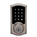 Premis Touchscreen Smart Lock Satin Nickel Single Cylinder Electronic Deadbolt Featuring SmartKey Security