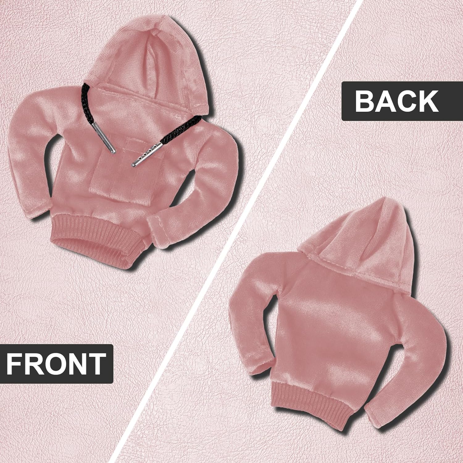 ZHSMS Gear Shift Cover, Universal Shift Knob Cover, Funny Sweater Hoodie for Gearshift, 4.7 Inch Car Shifter Stick Protector Decoration(Pink)