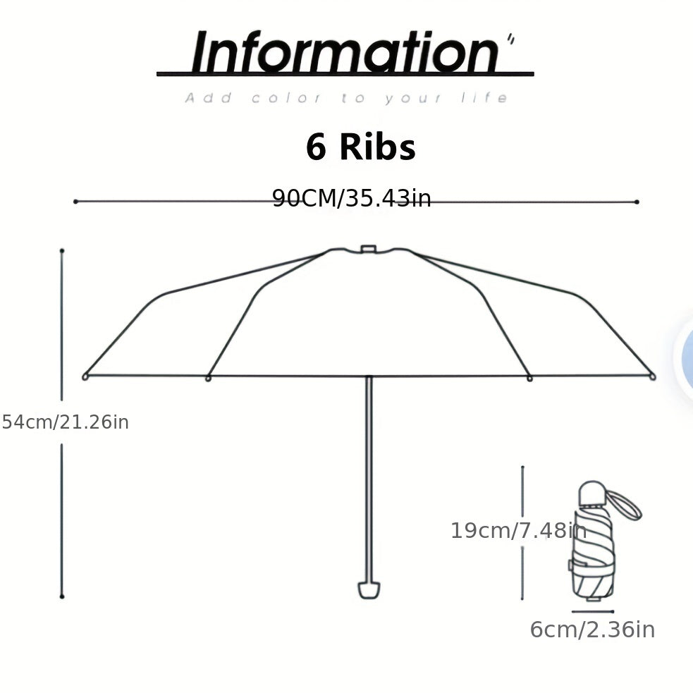 Mini pocket umbrella