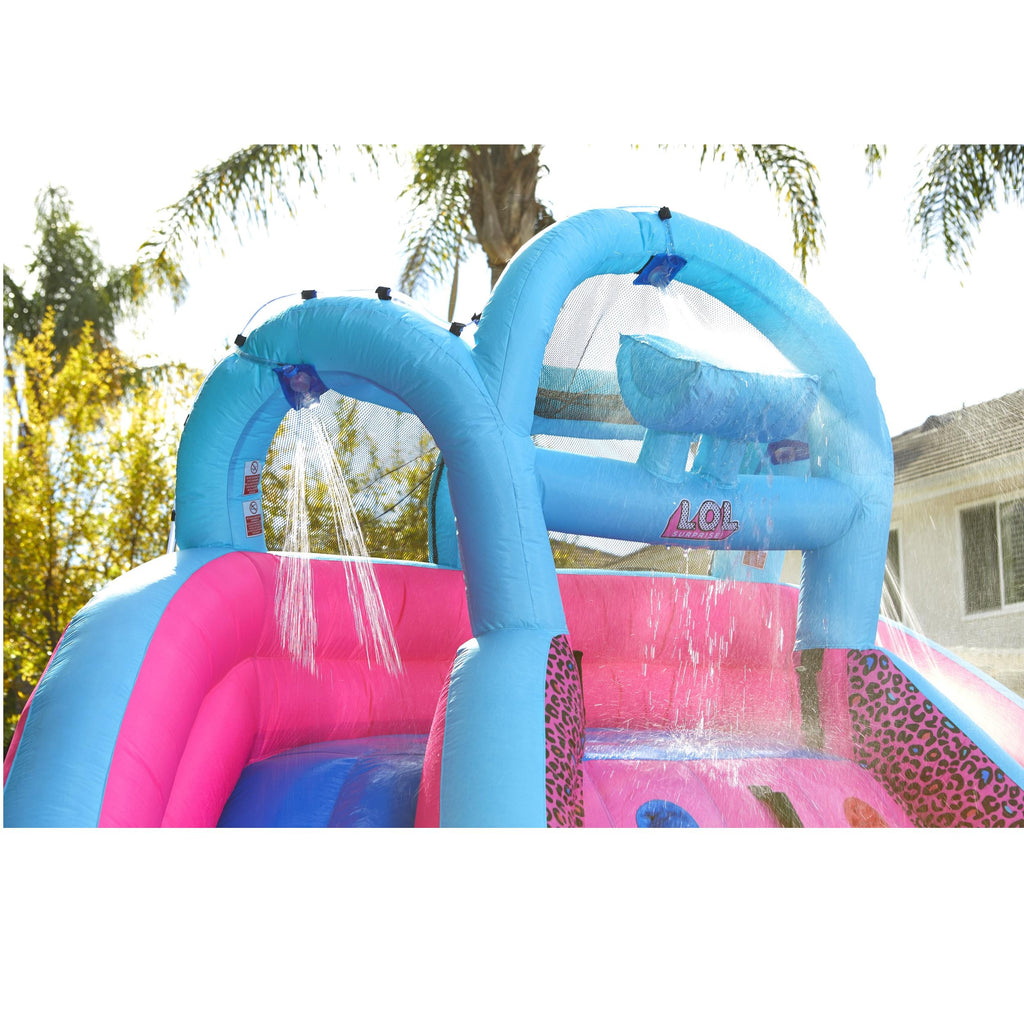 L.O.L. Surprise! Inflatable River Race Water Slide with Blower