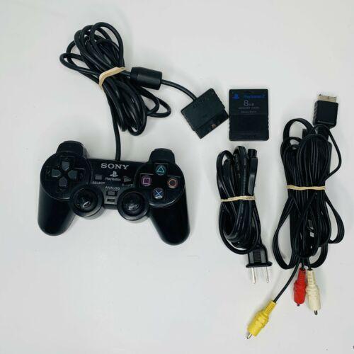 Sony PlayStation 2 PS2 Fat Console System Bundle With Games And Memory Card, FS!