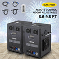 700W 2pcs LarCold Spark Firework Machine 6.6-9.8ft Adjustable StaEffect Rohs Approved Low Noise Smokeless for StaDJ Disco