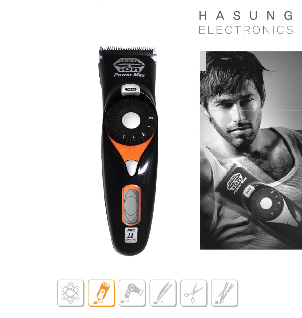 Electric Rechargeable Hair Clipper Trimmer Pro850 Low Noise 4steps Korea - FedEx