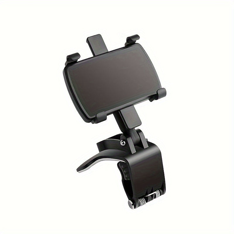 Angle-Adjustable Car Phone Mount: Rotate &amp; Secure Your Phone For Easy Accessibility
