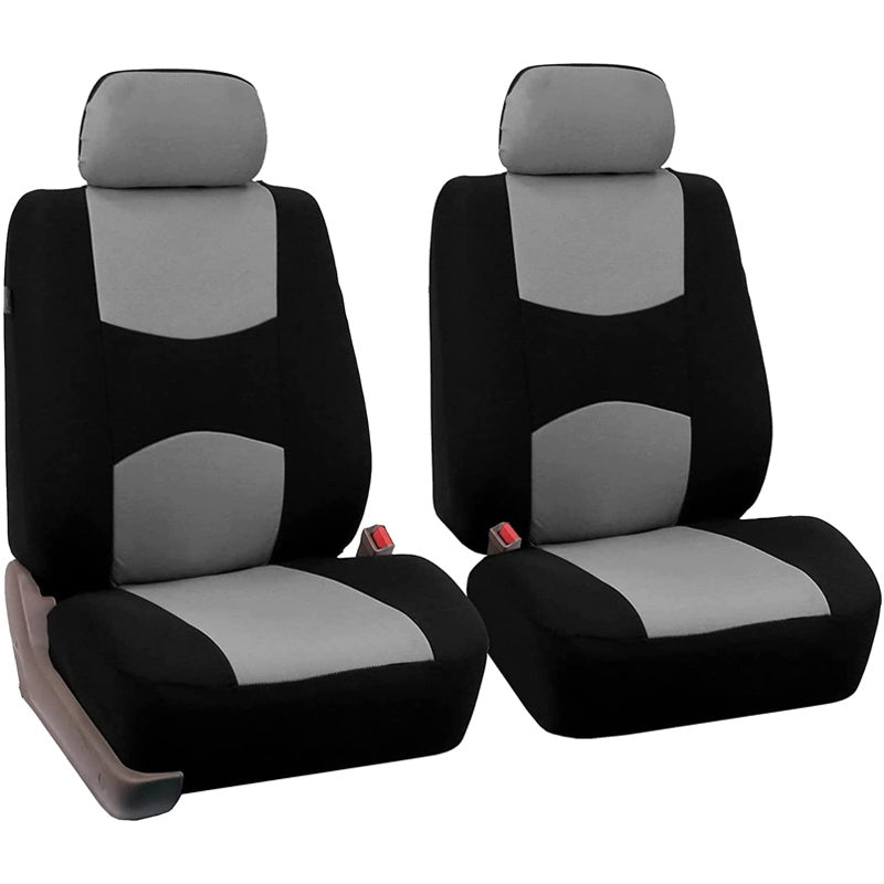 Car Seat Covers, Polyester Pink Purple Gray Black Tan Blue Red Rosy Car Seat Cushion Universal Car Seat Protector Car Decoration Auto Car Accessories