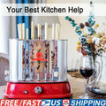 Vertical Counter Top Electric Kebab Rotating Rotisserie Oven Grill Machine USA