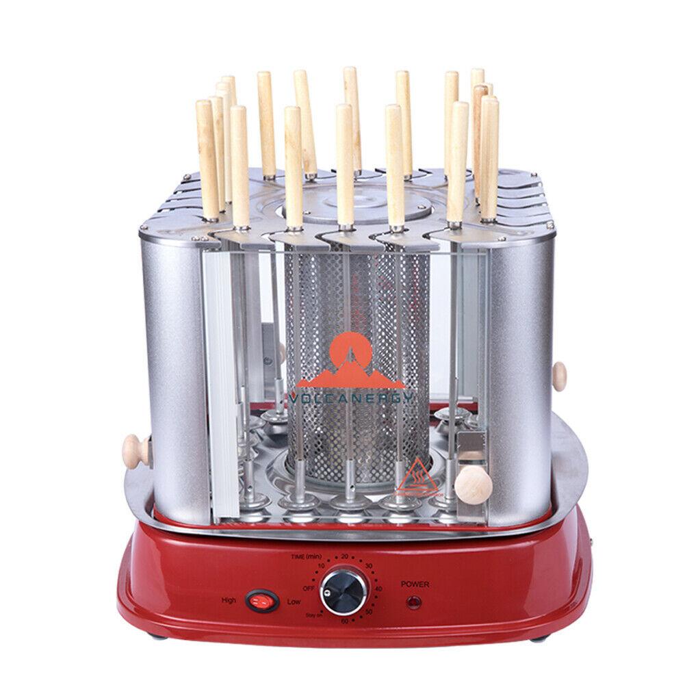 Vertical Counter Top Electric Kebab Rotating Rotisserie Oven Grill Machine USA