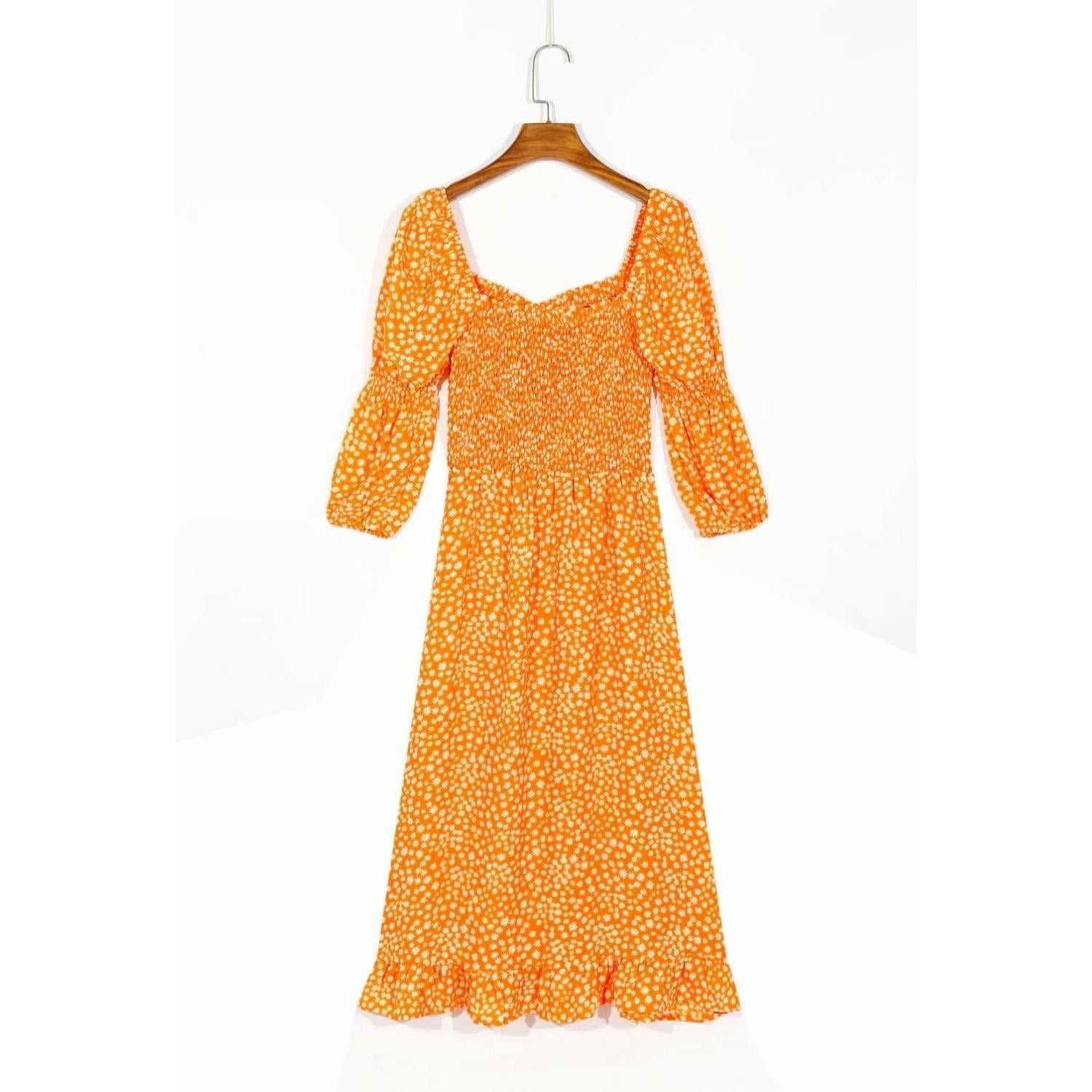 elegant vintage midi dress