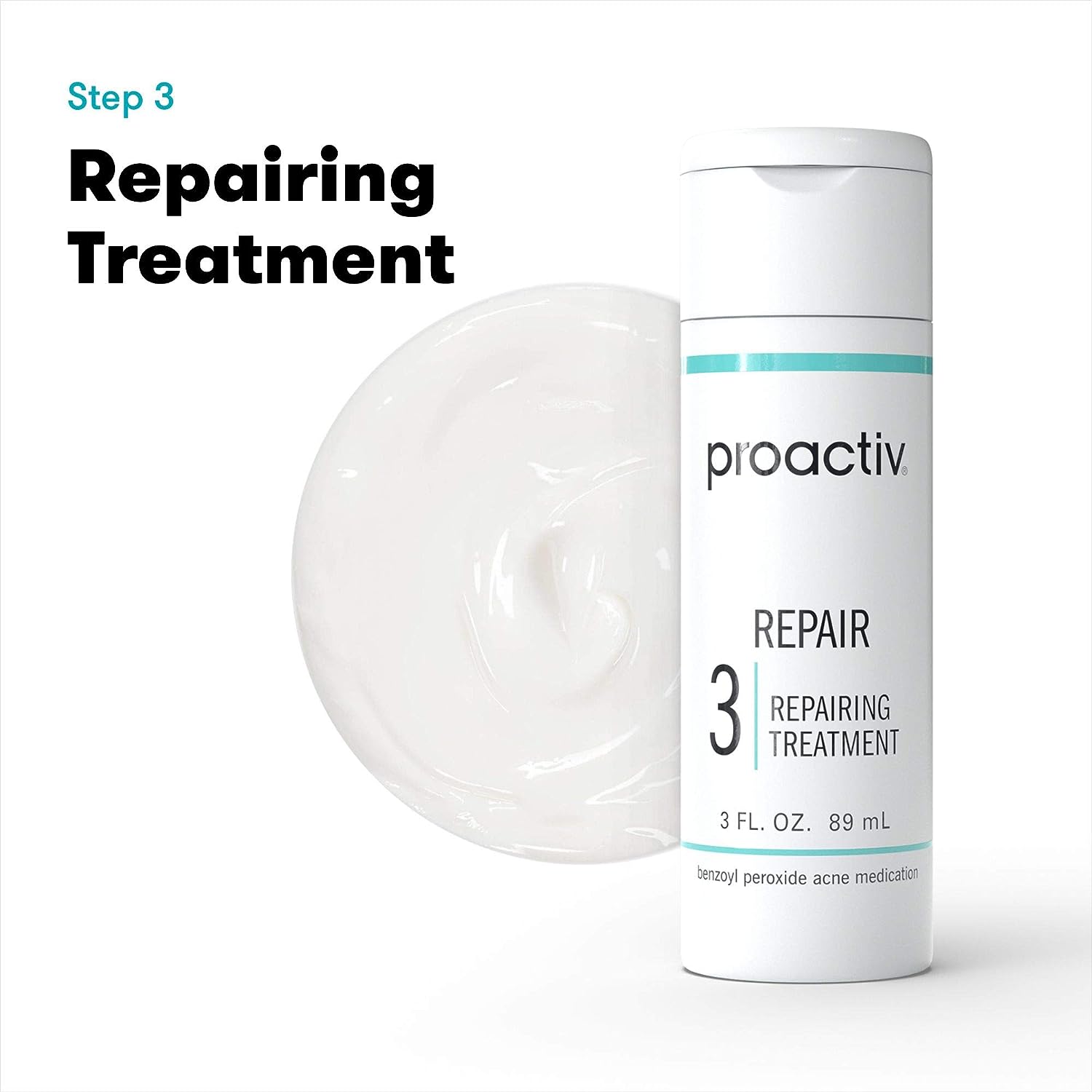 Proactiv 3 Step Acne Treatment - Benzoyl Peroxide Face Wash, Repairing Acne Spot Treatment for Face and Body, Exfoliating Toner - 90 Day Complete Acne Skin Care Kit