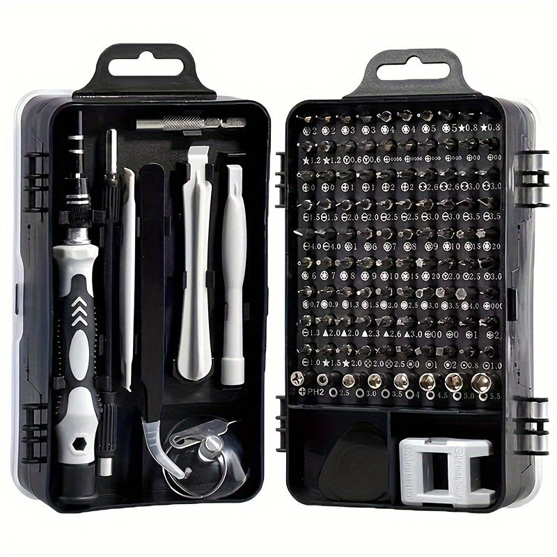 115pcs Car Precision Screwdriver Repair Tool Kit - Multi-function Electronic Screwdriver Set For Watch, Mobile Phone Disassembly &amp; Repair