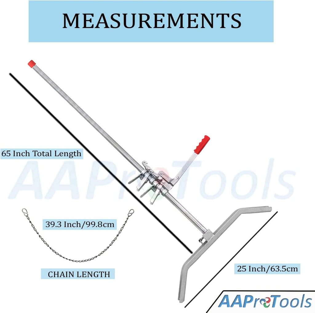 AAProTools Durable Baby Cow delivery Apparatus Calf Puller & (1pc) OB Handle, (1pc) Chain 30" Veterinary Instruments for Dairy Farm