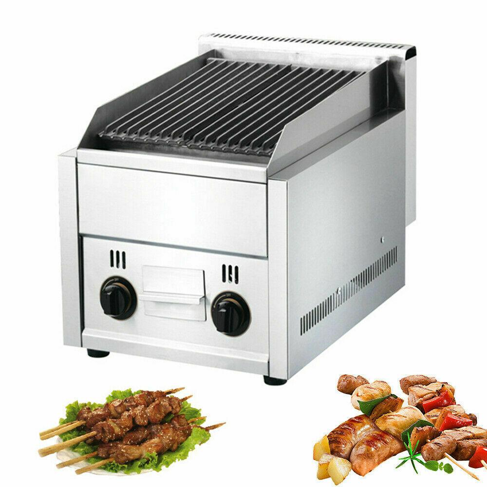 Commercial Restaurant Grill Gas Gril Flat Top Countertop Food Grill Heavy Duty