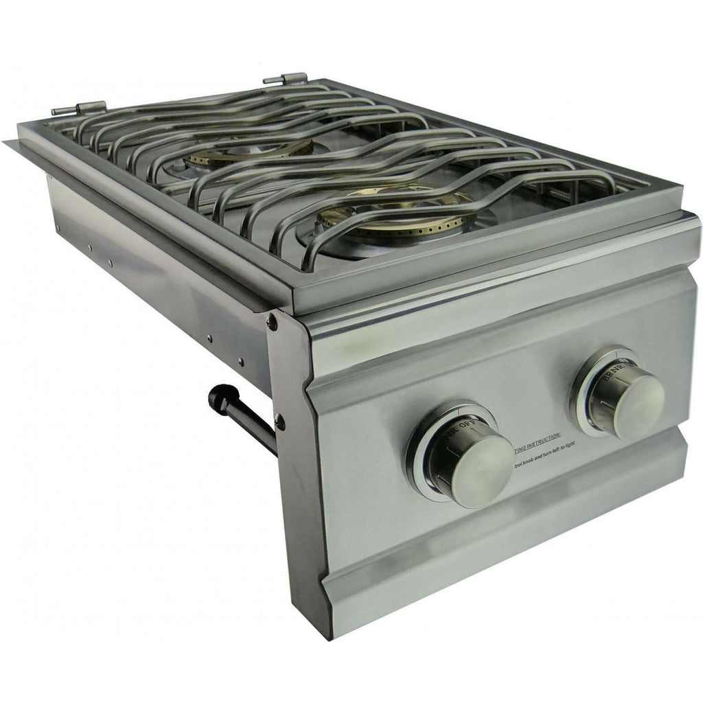 -In Double Side Burner - Natural Gas