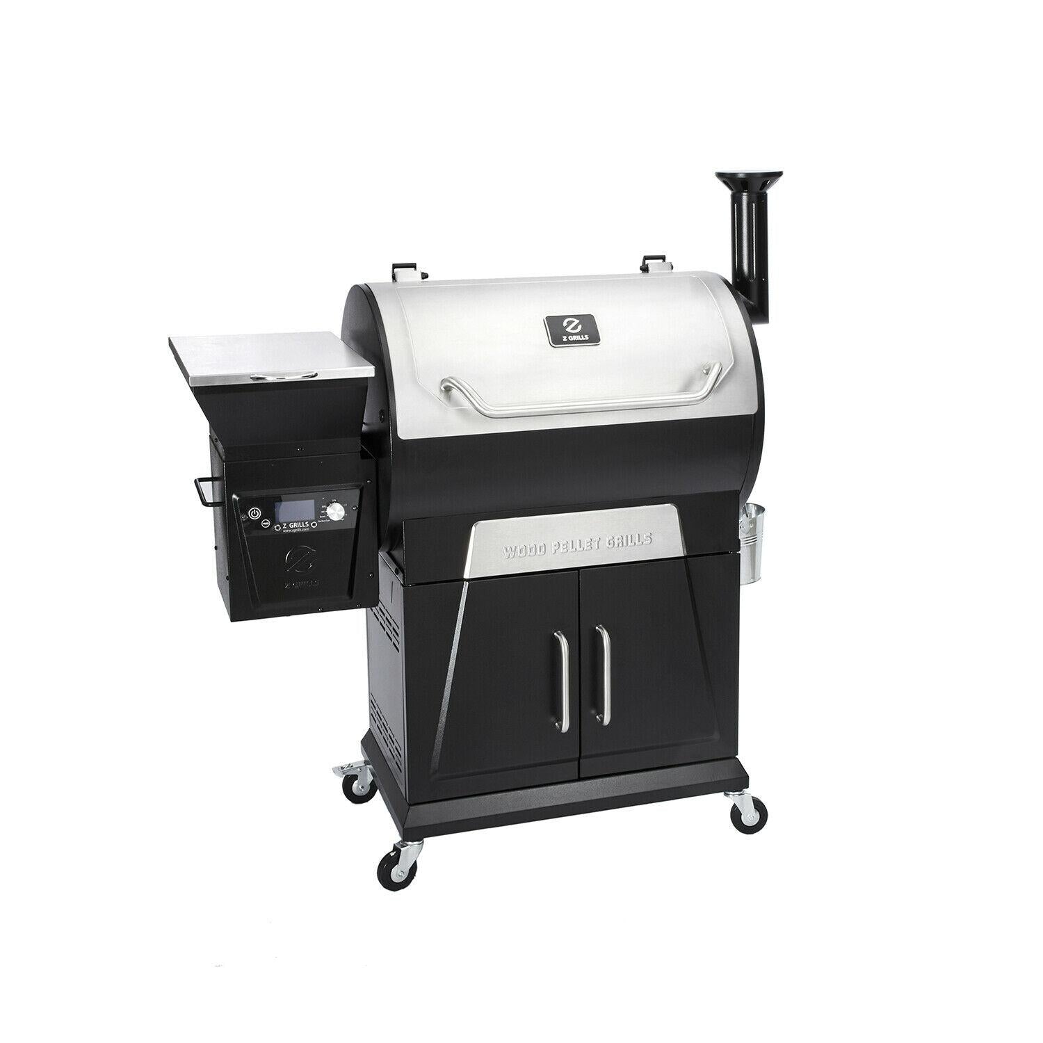 ZPG-700D3 8 in 1 Pellet Barbecue Grill Smoker with Weather Cover