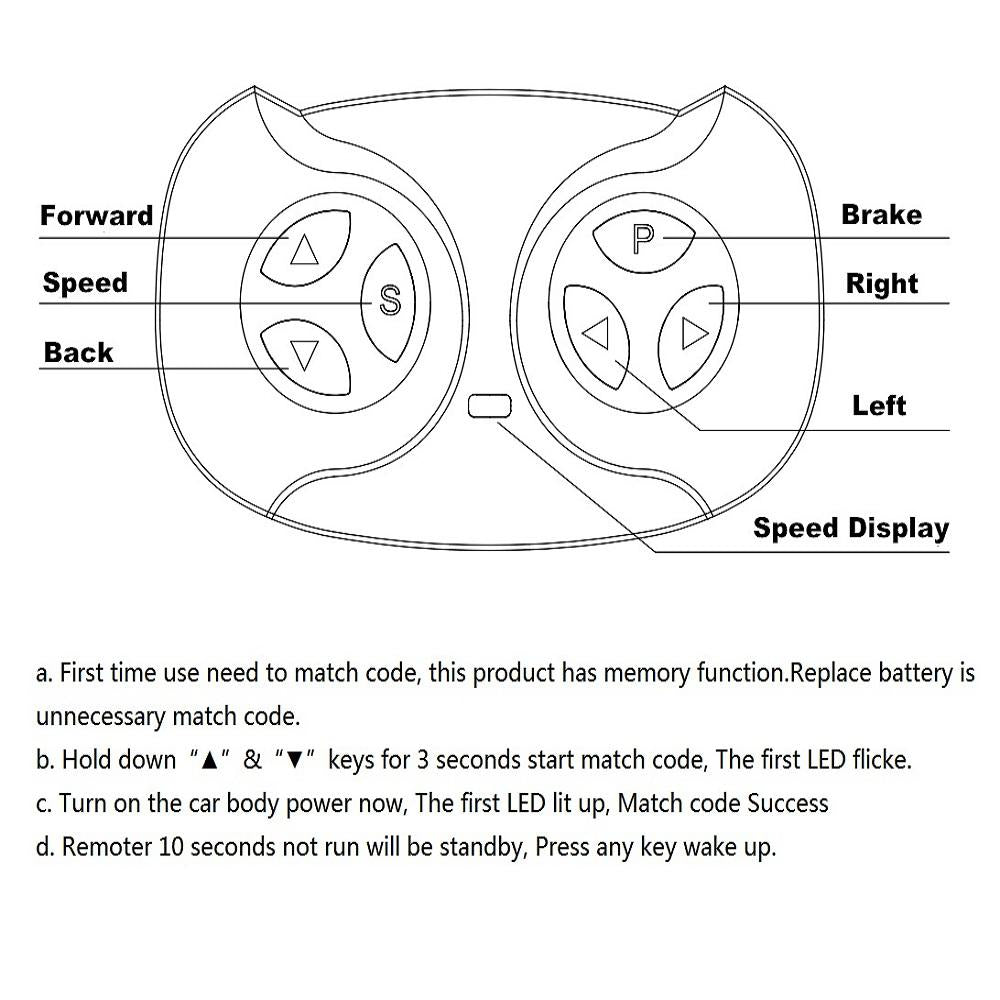 Ktaxon Kids 12V Ride On Car Truck W/ Remote Control; 3 Speeds; LED Headlights;Spring Suspension - Toy Gift